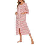 Casual Night-Robe Women Pajamas Nightdress Wholesale Loungewear
