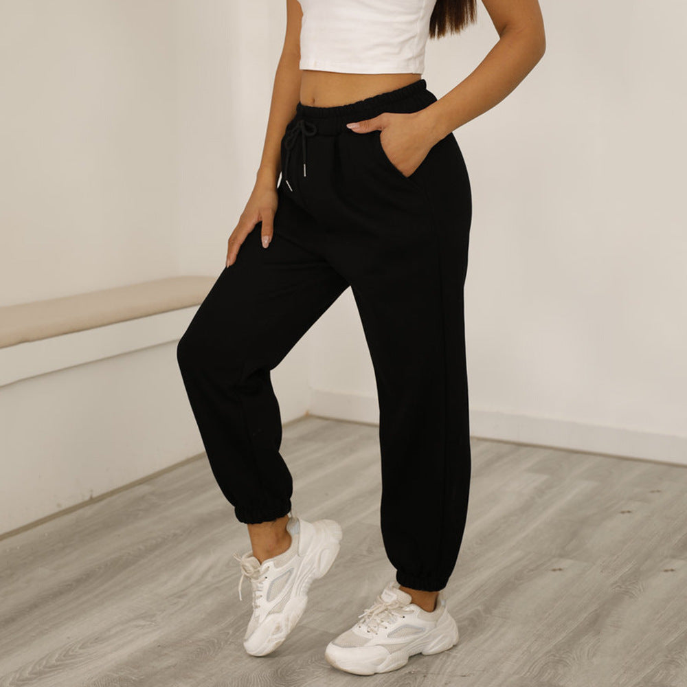 Thick Simple Wholesale Women Sweatpants Casual