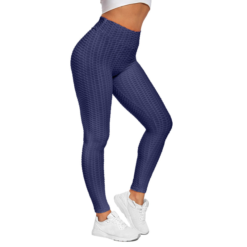 Fitness Wholesale Womens Leggings Solid Color Yoga Elastic Tights SP202057