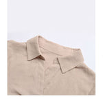 Lapel Collar button Plain Long Sleeves Wholesale Women Vendors Shirt Dresses