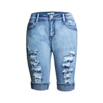 Women's Jeans Wholesale Denim Shorts High Waisted Ripped