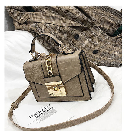 Stone Pattern Crossbody Handheld Small Square Bag Wholesale Women Bags