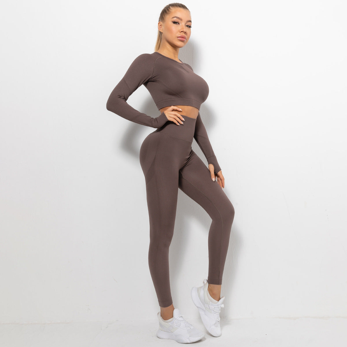 Sports Tops & Leggings Running Seamless Yoga Suits Wholesale Activewear Sets