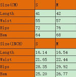 Basic Solid Skirt High Waist Slim
