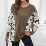Wholesale Women Sweatshirts Leopard Print