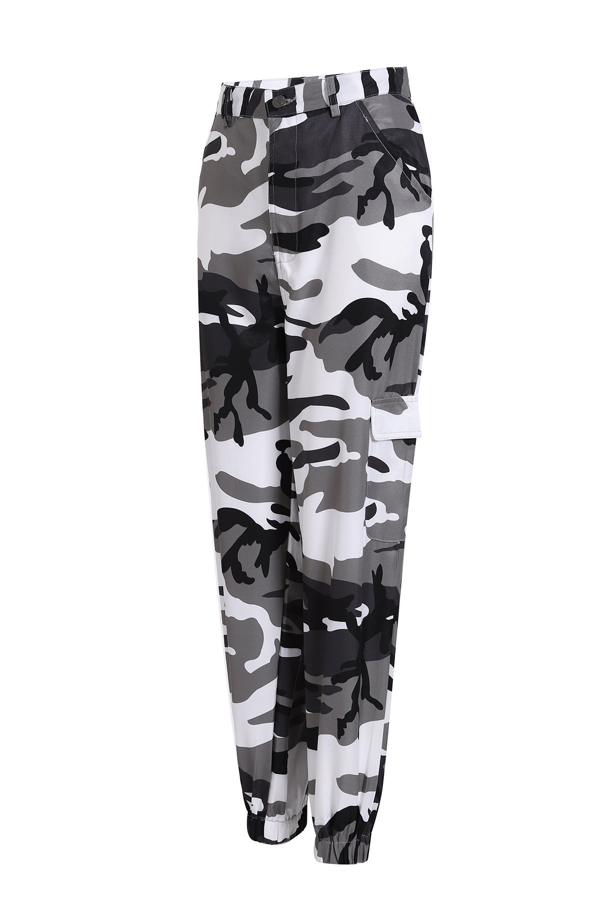 Camouflage Casual High Waist Harem Pants