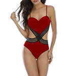 Heart-Shaped Halter Swimsuit Wholesale