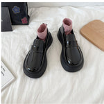 Platform Black Wholesale Loafers Shoes