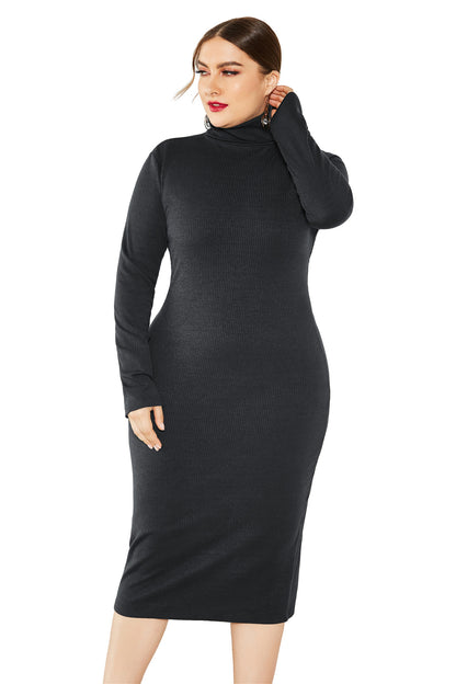 Bottomed Knitted Wholesale Plus Size Dresses For St. Patrick'S Day