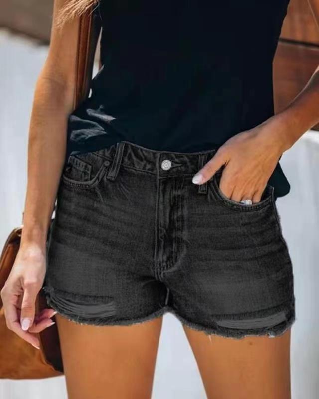 Summer Ripped Jeans Denim Shorts Wholesale Pants