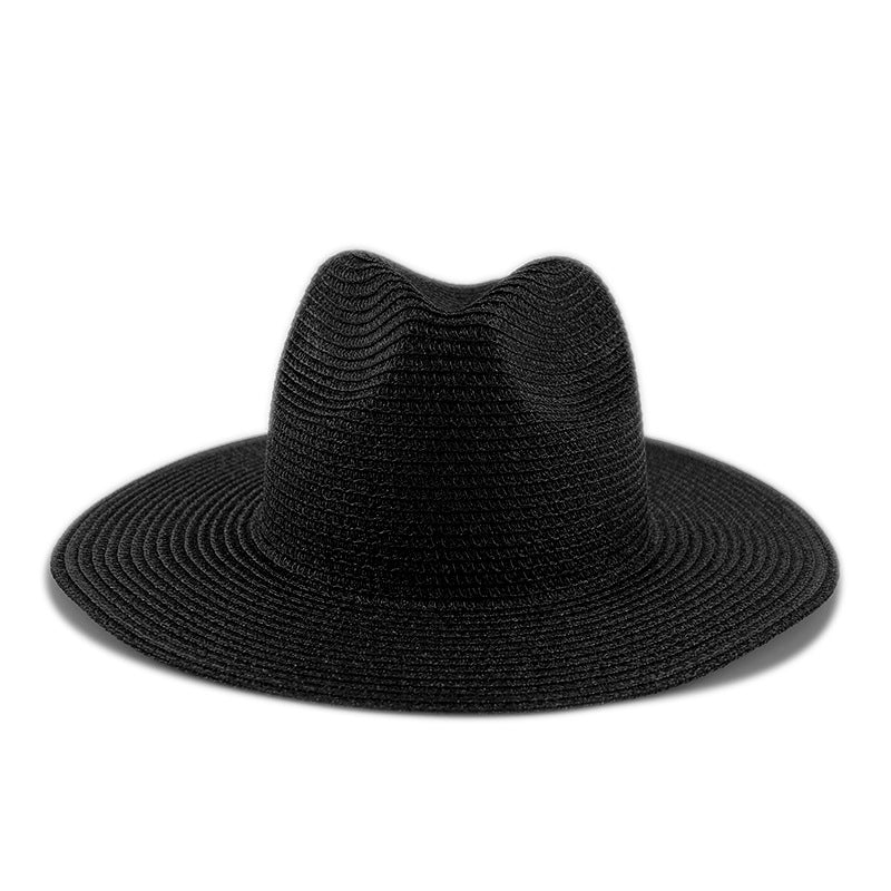 Solid Color Denim Jazz Retro Light Board Cowboy Hat Straw Hat Wholesale Women Accessories