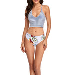 Bikini Sling Strap Printed Split Swimsuit Vendors Wholesale
