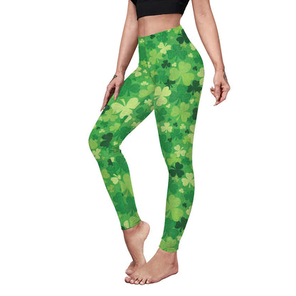 St Patricks Day Wholesale Leggings Yoga Pants Sport Fitness Pants