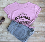 Letter Print Short Sleeve Round Neck Womens Tops Casual Wholesale T-Shirts