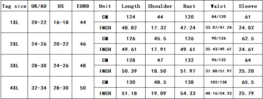 V-Neck Long-Sleeved Printed Curvy Swing Dresses Wholesale Plus Size Clothing