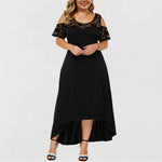 Off Shoulder Women Curvy Maxi Dresses Wholesale Plus Size Clothing