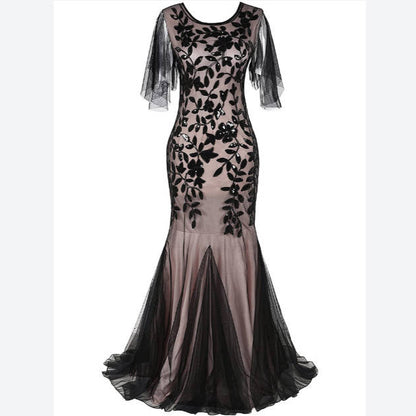 Sequin Banquet Mermaid Women Evening Dress Wholesale Plus Size Dresses