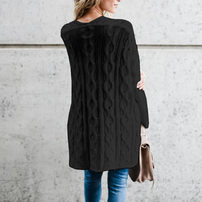 Twist Black Wholesale Women Sweater