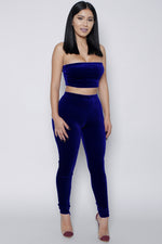 Tight Tube Tops & Tight Trousers Sexy Suits Wholesale Women'S 2 Piece Sets