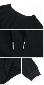 Wholesale Sweatsuit Sets Crop Sweatshirt + Harem Pants