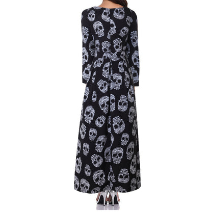 Halloween Costume Skull Dress Women Wholesale