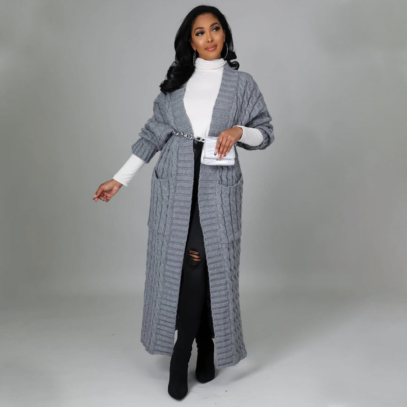 Fashion Casual Long Sleeve Sweater Jacket Wholesale Cardigan