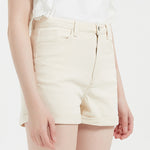 Summer Women'S High Waist Slim Short Pants Wholesale Denim Shorts With Pockets