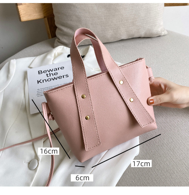 One-Shoulder Diagonal Bucket Handbag Wholesale For Women