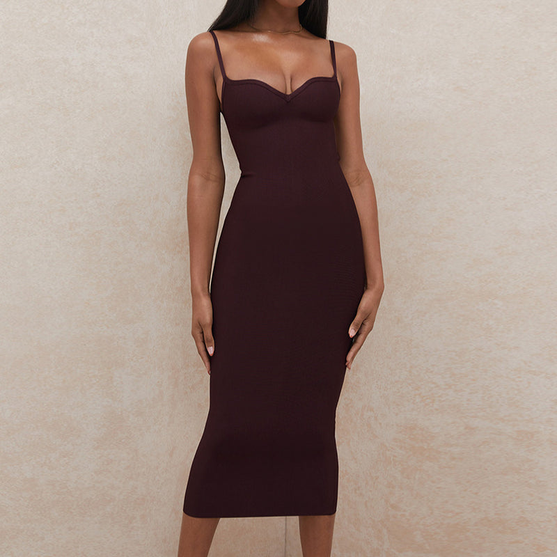 Wholesale Plain Slim Cami Dress For Women
