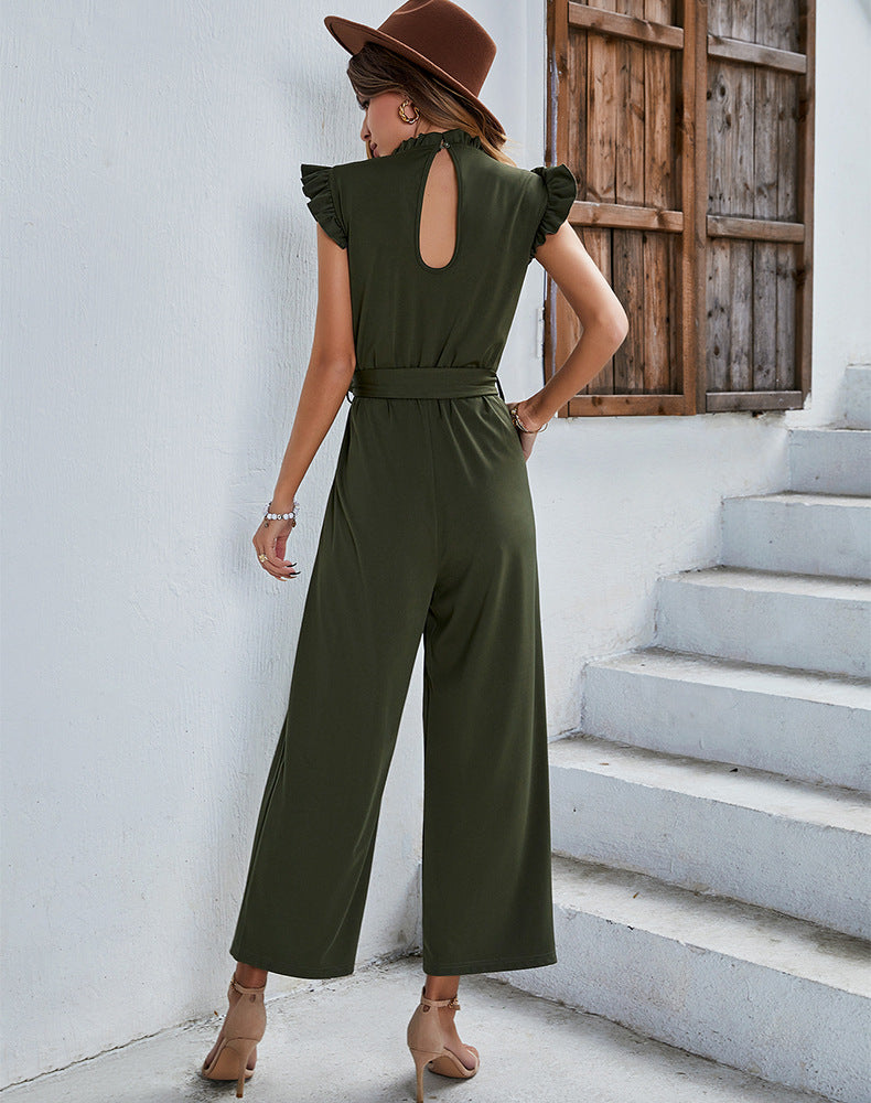 Sleeveless Solid Wholesale Jumpsuits For St. Patrick'S Day