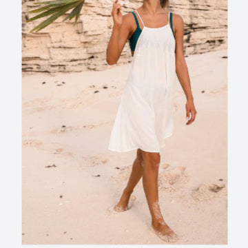 Loose Beachwear Cover Up Women'S Casual Sling Dress Wholesale Dresses