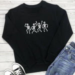 Halloween Skeleton Man Sweatshirt Wholesale Women Clothing