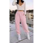 Solid Color Casual Sport Activewear Lady Pants Wholesale Womens Pants