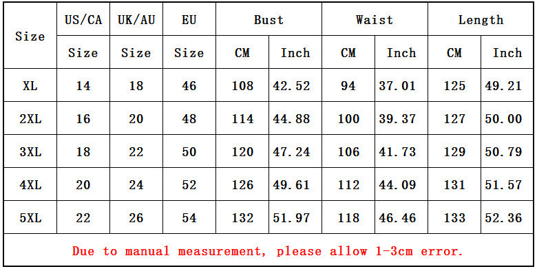 Flare Sleeve V-Neck Ruffles Irregular Hem Printed Elegant Maxi Curve Dresses Wholesale Plus Size Clothing