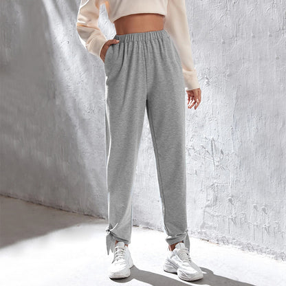 Solid Color Sweatpants Women Loose Fashion Wholesale Pants Casual