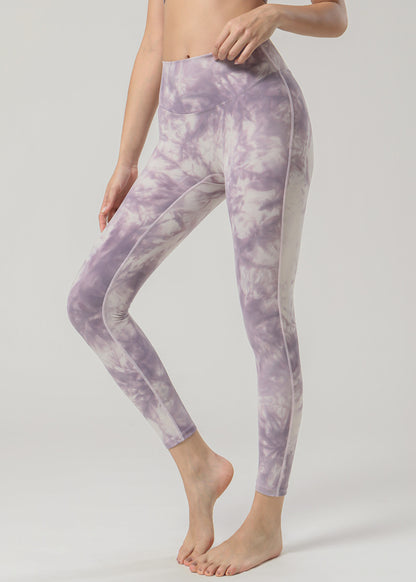 Tie-Dye No Embarrassment Thread Capris Leggings Wholesale Legging Vendors