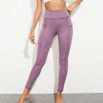 Yoga Pants Tights Wholesale Womens Leggings With Pockets High Waist Sport Pants