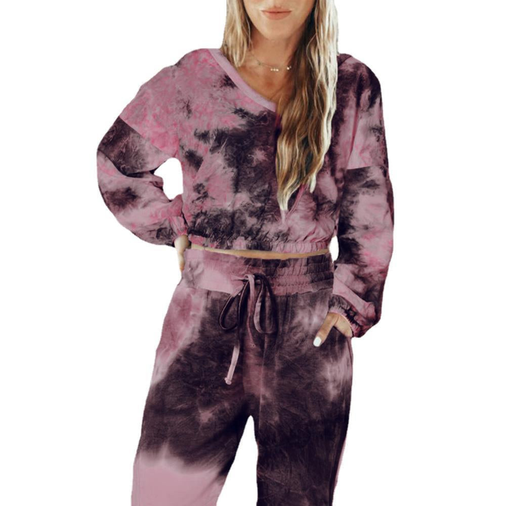 Wholesale Tie Dye Sweatsuit Sets-08