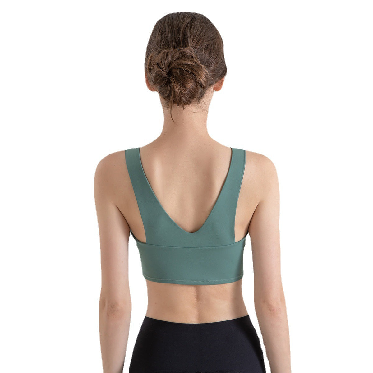 Low Neck Strap Sports Bra Mesh Yoga Fitness Vest Wholesale Activewear Tops