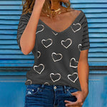 Loose Casual Short Sleeve Wholesale T Shirts Daily Women Tops