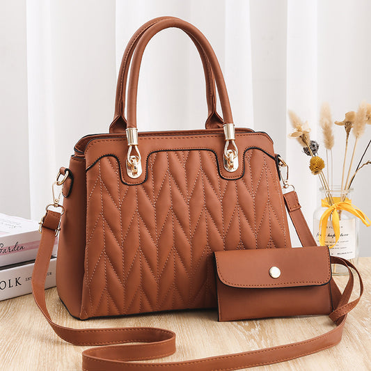 Large Capacity Fashion Soft Side Shoulder Messenger Bag Wholesale Women Bags