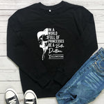 Letter Print Long Sleeve Wholesale Sweatshirts For Women