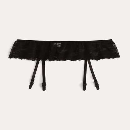 Sexy Lace Mesh Wholesale Plus Size Lingerie Garter Belt