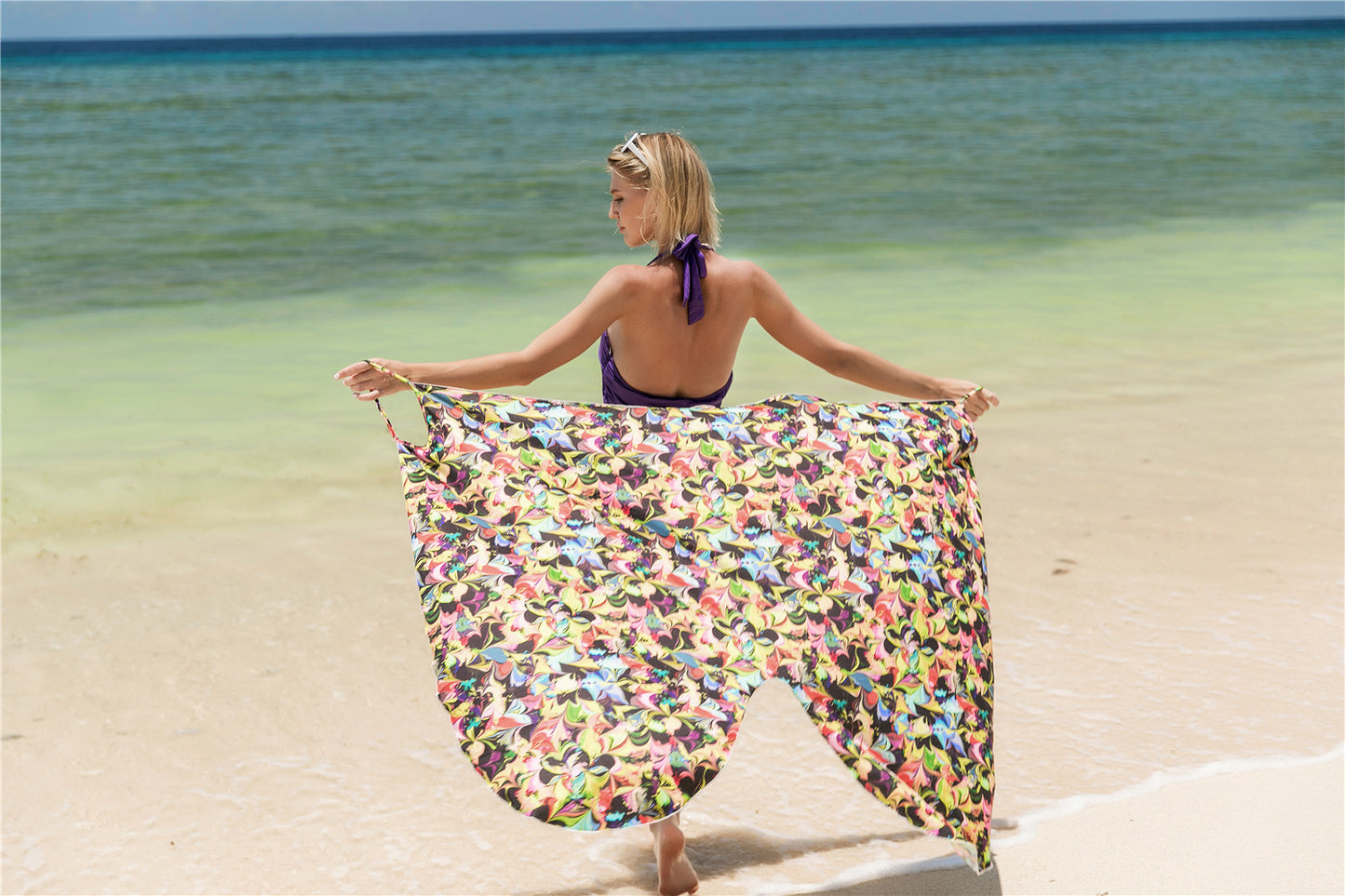 Multifunctional Bath Towel Outdoor Sun Protection Blouse Wholesale Beach Dress