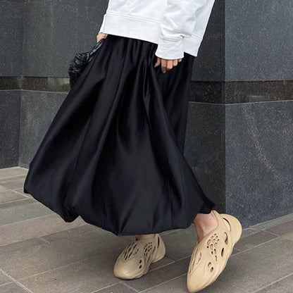 Niche Commuting Temperament High Waist Solid Color Tutu Skirt Wholesale Women Bottoms