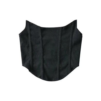 Fish Bone Waist Corsets Tape Tube Top Wholesale Womens Tops