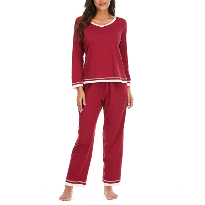 Casual T Shirts & Pants Women Pajamas 2pcs Sets Wholesale Loungewear