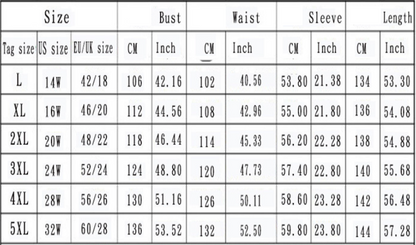 Long-Sleeved Round Neck Curvy Dresses Wholesale Plus Size Clothing