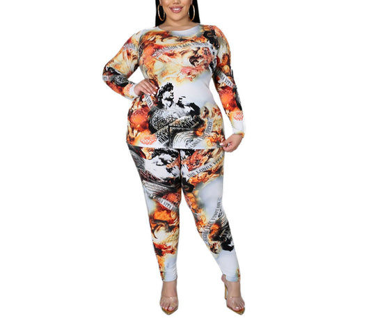 Women Wholesale Printed Sports Suits