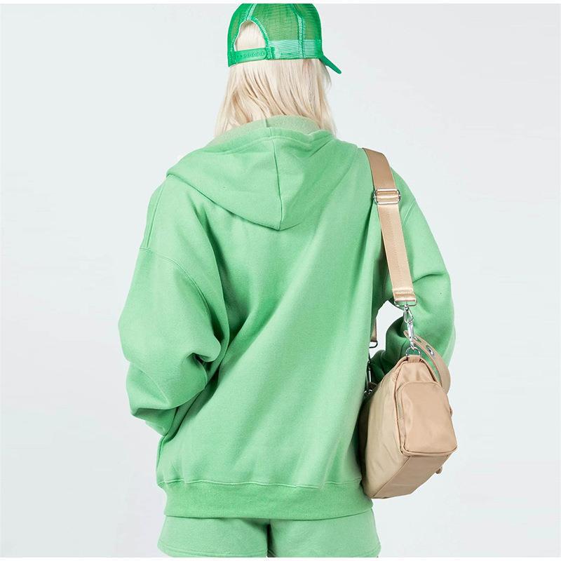 Solid Color Long-Sleeve Hoodies & Trousers Wholesale Women'S 2 Piece Sets